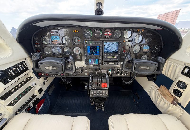 1975 CESSNA 1975 Cessna 340A Twin RAM VII & new MT Props  - Image 5