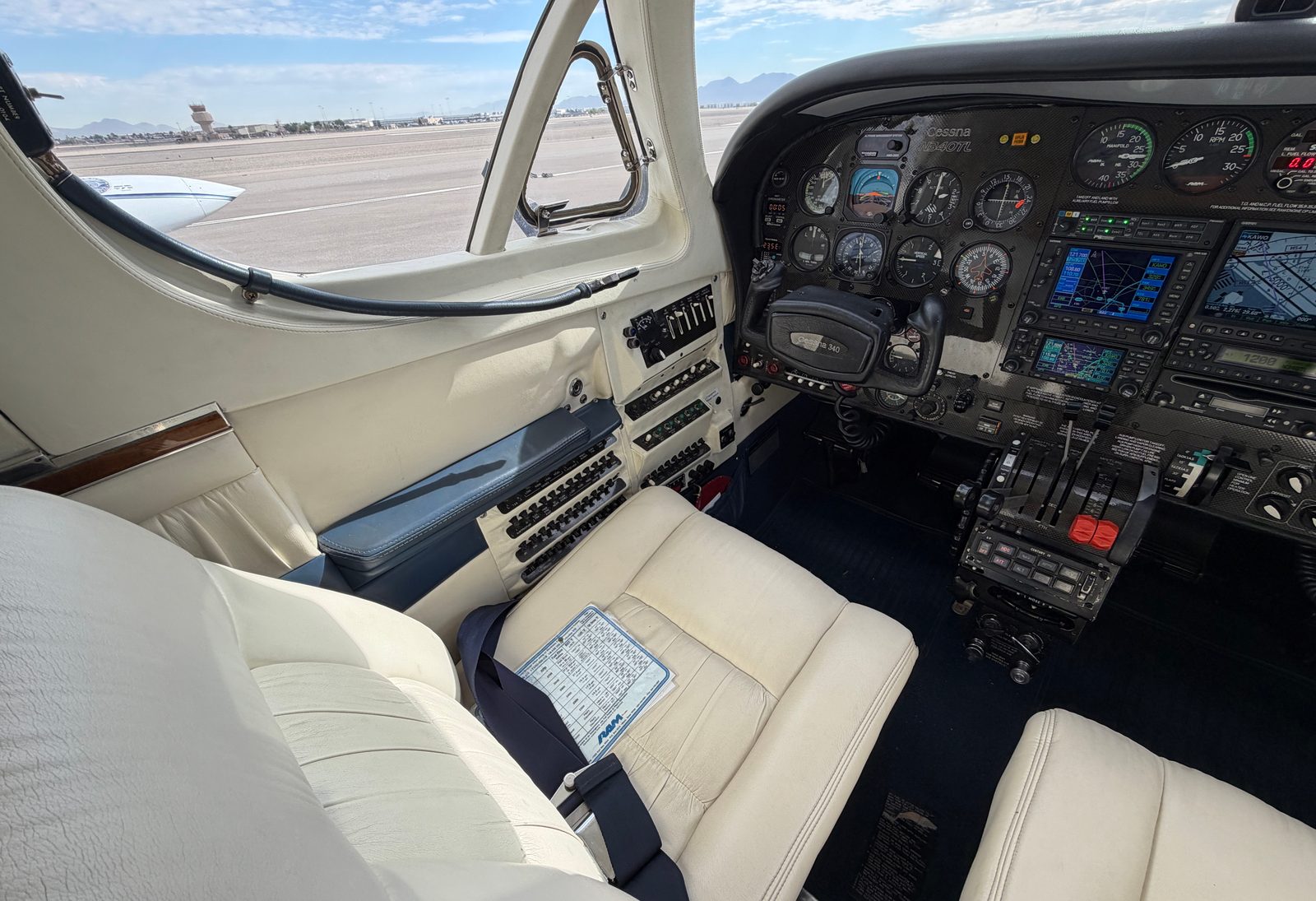 1975 CESSNA 1975 Cessna 340A Twin RAM VII & new MT Props  - Image 6